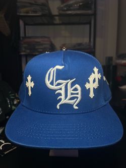 Chrome Hearts Blue Snapback Hat
