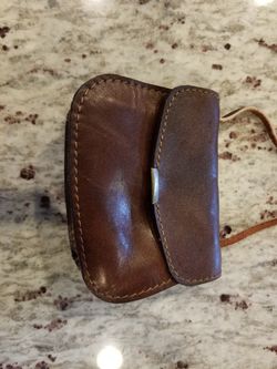Small leather purse