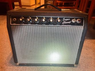 Fender Super Champ USA Rivera Era Tube Amp – Original – Vintage