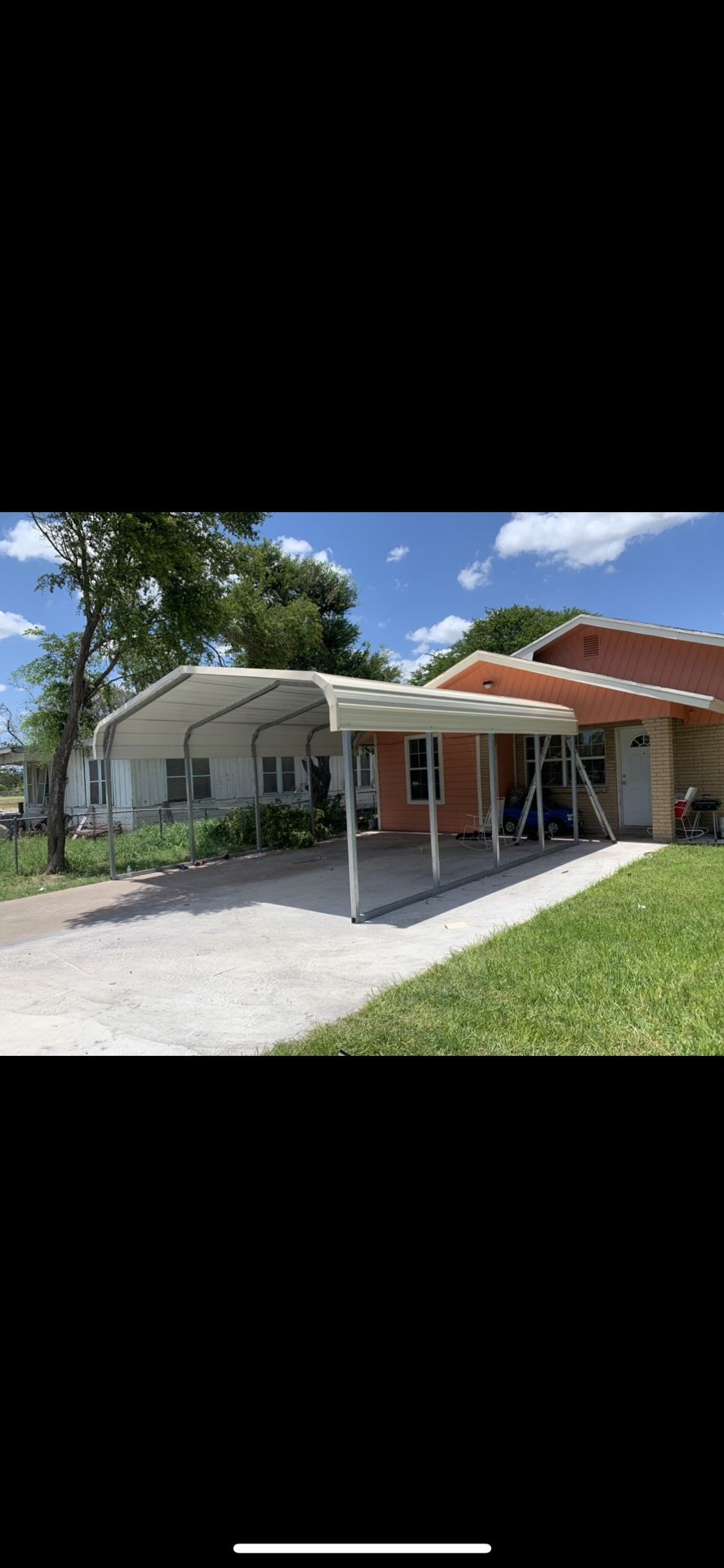 carport 16x20x7