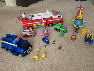 Paw Patrol Toy Lot