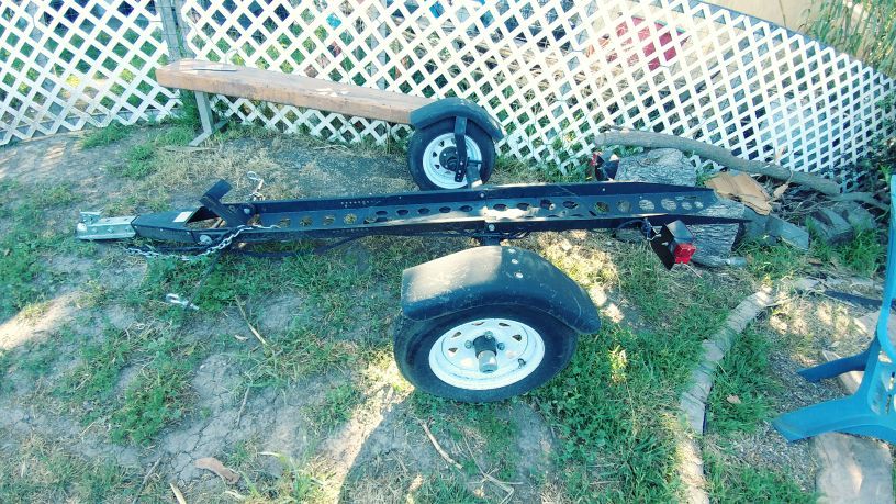 Bikelug T10 collapsible motorcycle trailer
