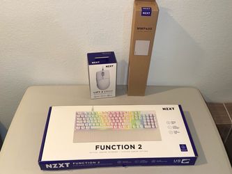 Nzxt gaming keyboard mouse and mouse pad