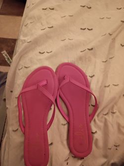 Pink sandals