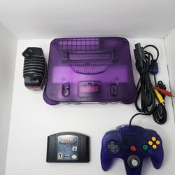 Nintendo 64 Funtastic Grape Purple Bundle