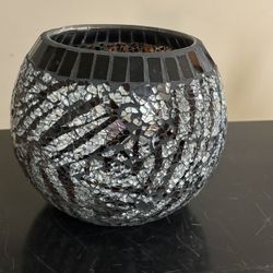 Large Mosaic Style Vase 6”