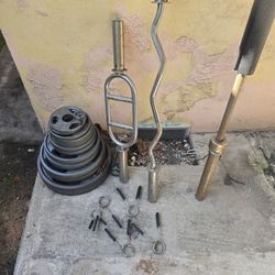 Weider Olympic Weights Set W Bars