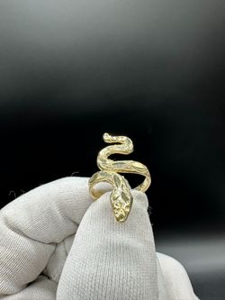 14KT SNAKE RING #34371