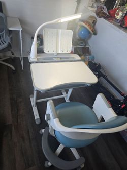 Desk and chair for kids