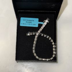 Diamond-Like Tennis Bracelet | 4.38ct | 925 Silver | Brand New