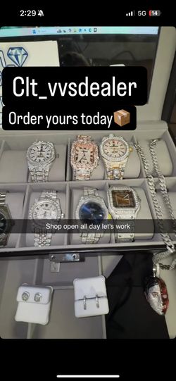 VVS MOISSANITE WATCHES 💎