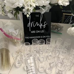 Plastic Shot Glasses 