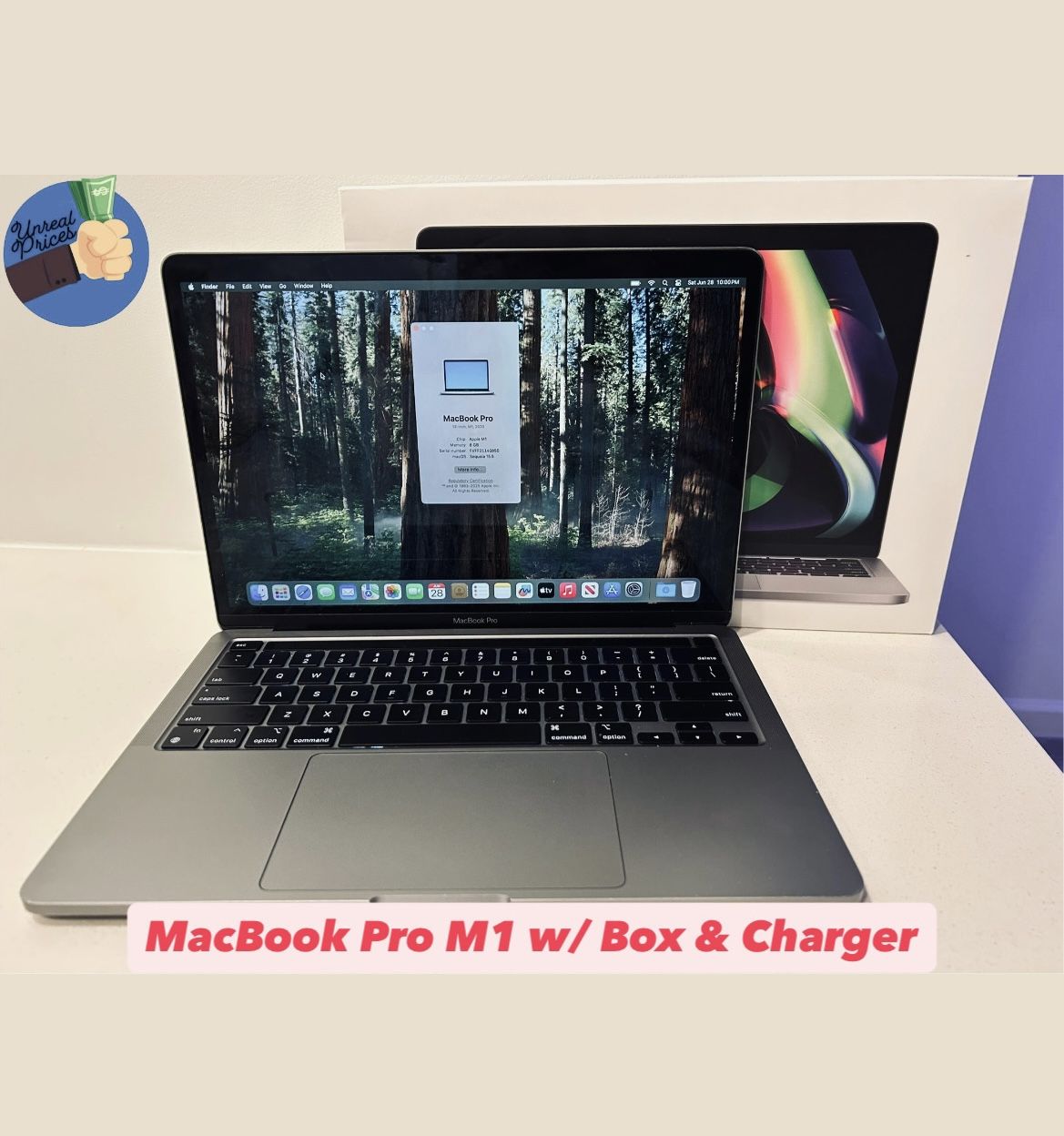 Apple MacBook Pro M1 Laptop w/ Box & Charger 💻