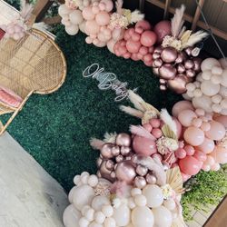 Boho Pampas Decor