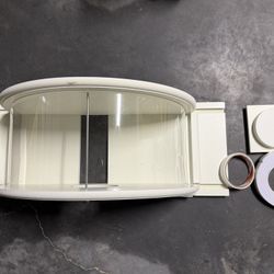 Window Bird Feeder with 180° Clear View, Durable Wood and Safe Feeder, White