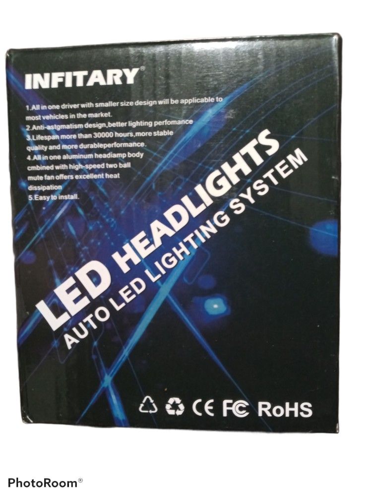 INFITARY LED HEADLIGHT AUTO LED LIGHTING SYSTEM
