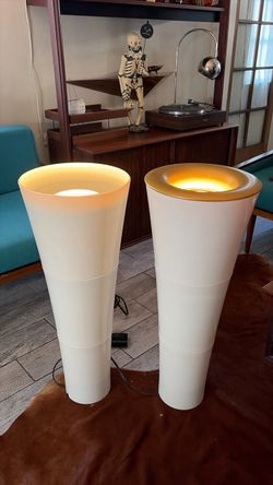 1980’s 1990’s Vintage Postmodern Fackla Torch Floor Lamp by Carl Öjerstam and Magnus Elebäck for Ikea MAKE ME AN OFFER