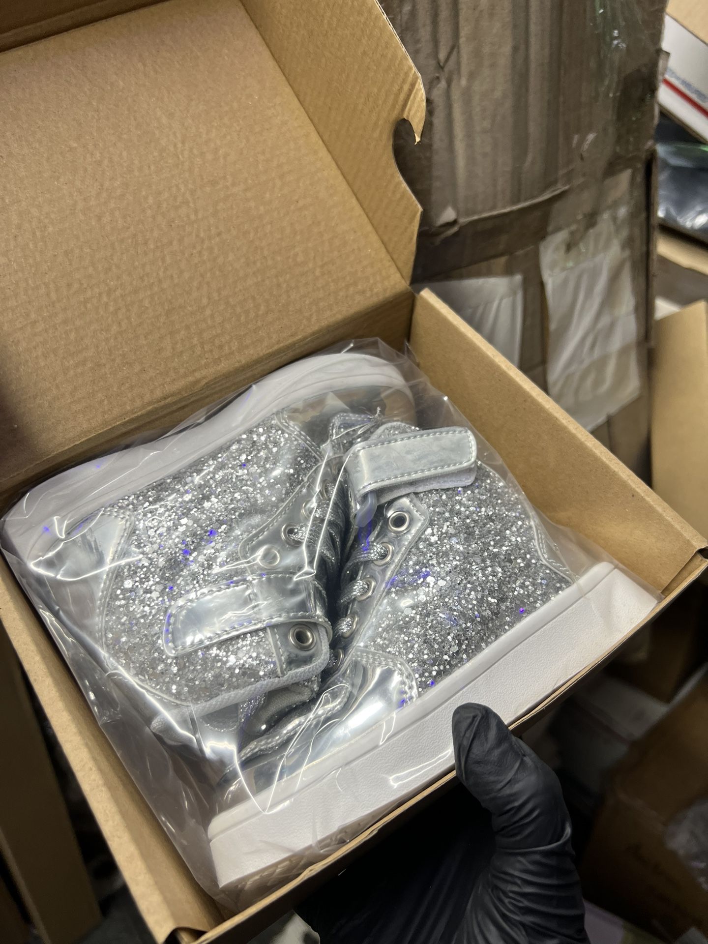 Brand New Kids Sparkly Shoes 