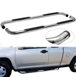 Ford F-150 Aries Stainless 3" Round Side Bars SUPER CAB