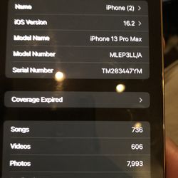 iPhone 13 Pro Max Att (256gb)