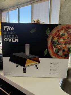 Fyre 12” Pellet Pizza Oven (Brand New In Box)