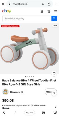 Baby bike