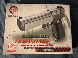 Caliber Precision Building Blocks Automatic Handgun Set (LEGO)