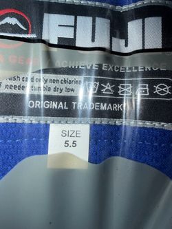 Blue Double weave Judo Gi size 5.5