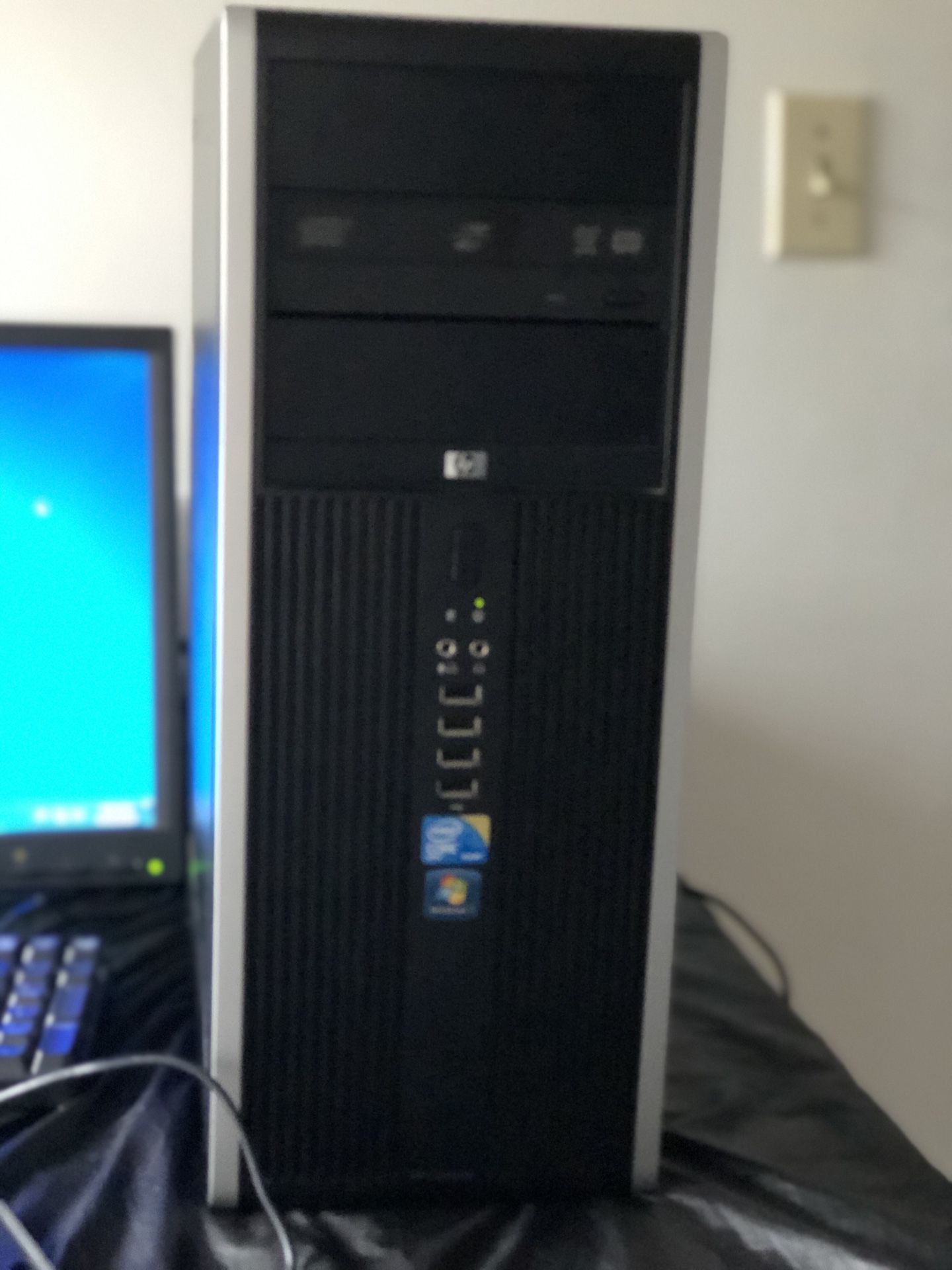 Hp pc computer with monitor