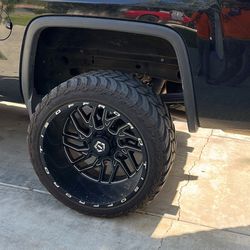 Lift kit   And Wheels Together 