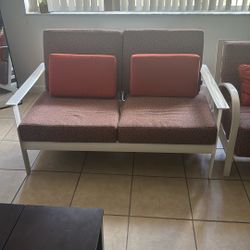 Upholstered aluminum Outdoor Furniture 