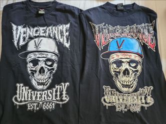 VU vengeance university shirts avenged sevenfold A7X