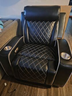 Black Recliner Chair