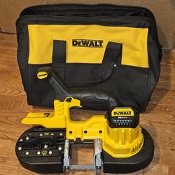 DEWALT 20V  MAX XR CORDLESS BRUSHLESS DEEP CUT BAND SAW.