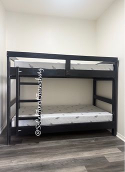 New Twin Bunk Bed And Mattress