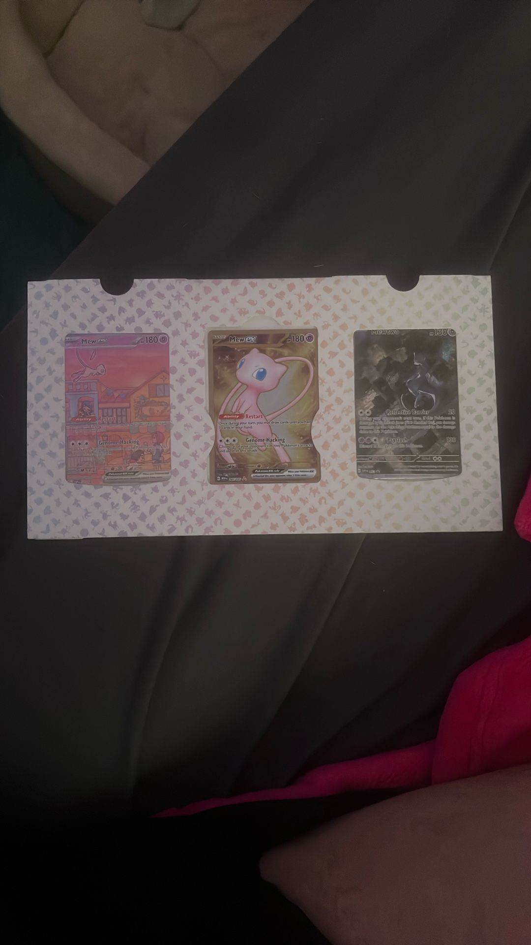 Pokemon TCG 151 UPC Promo Set Mew 053 Mewtwo 052 Metal Mew 205