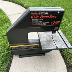 Sears/Craftsman 10-inch Band Saw 1/3 HP