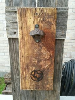 Texas Wall Hang Bottle Opener