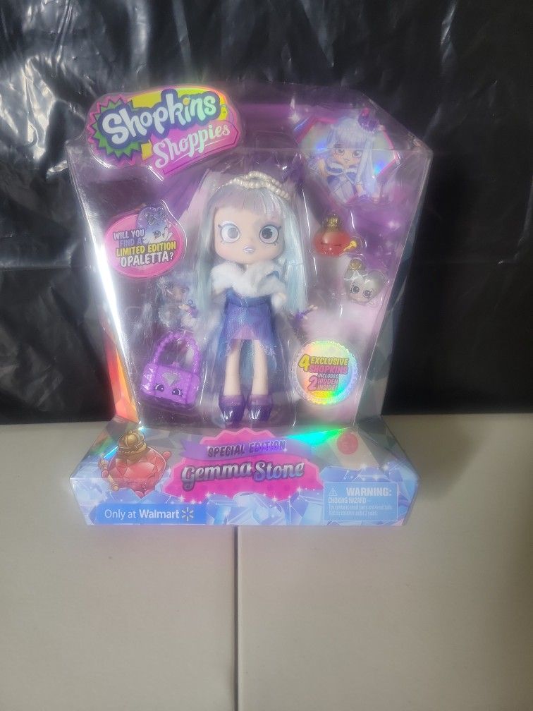 Shopkins Shoppies SPECIAL EDITION Gemma Stone Doll Exclusive WALMART
