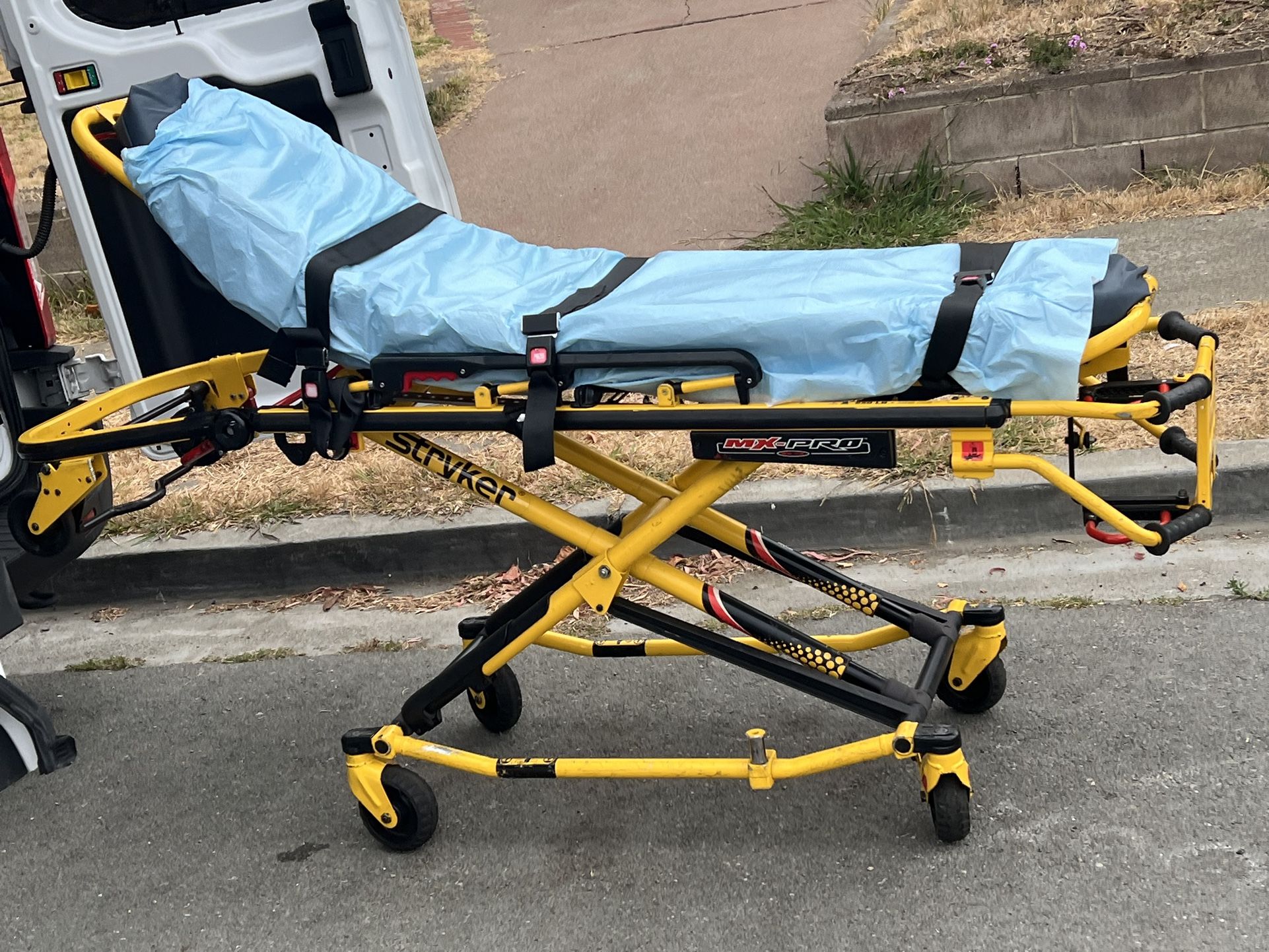 Gurney For Wheelchair Van Manual Asking $2,500