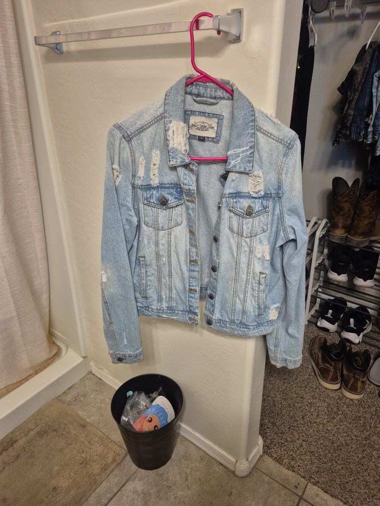 Oversized Medium Jean Jacket