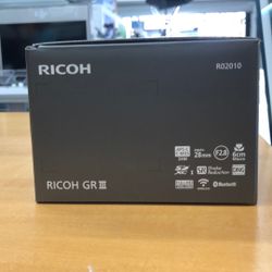 RICOH Camera GRIII 28mm F2.8