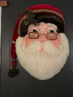 Katherine’s collection woodland Santa Christmas decor . From Grandin road.