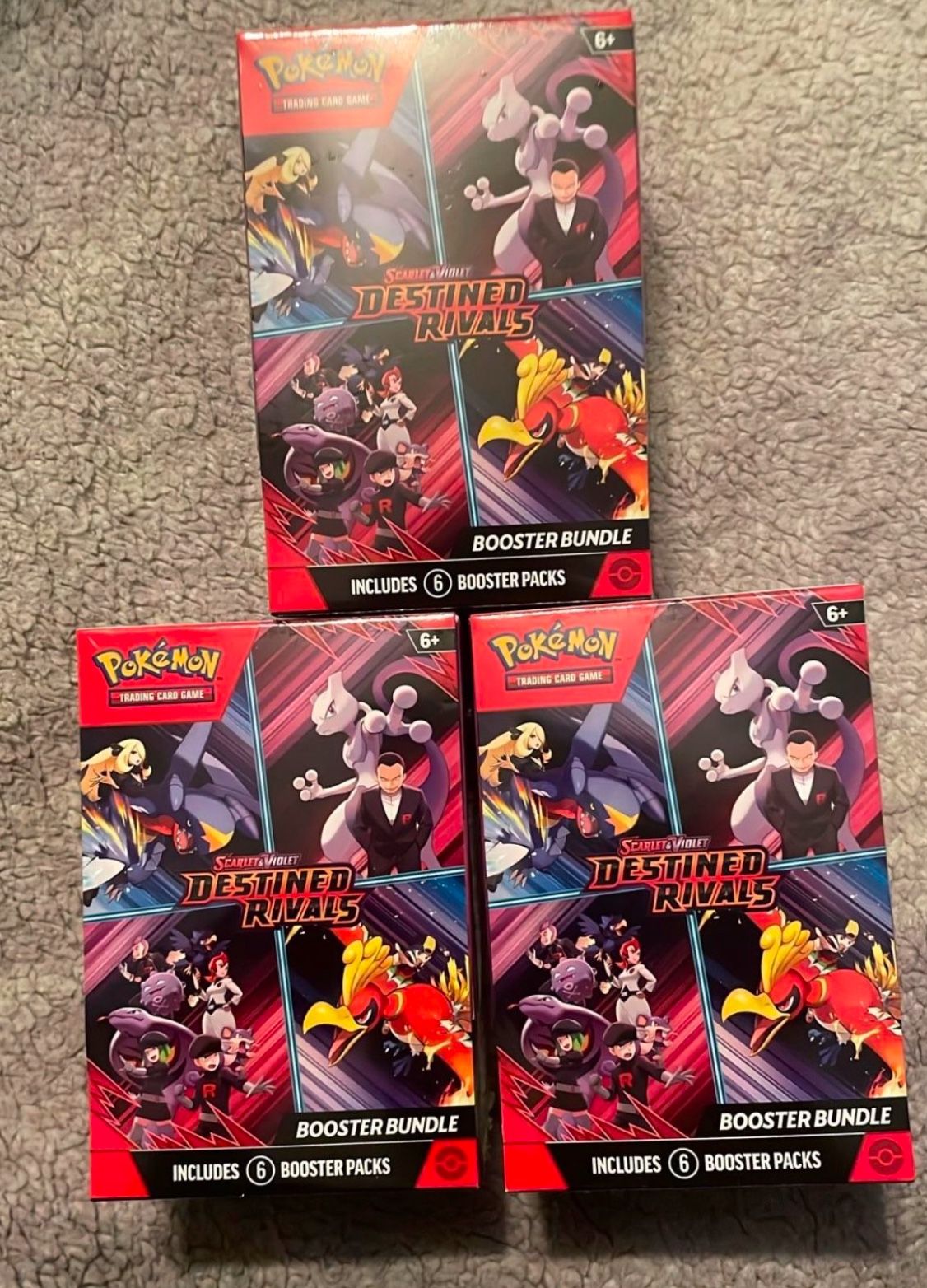 Pokémon destined rivals booster bundle