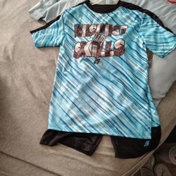 Young Boys Pro Athlete Shorts Set