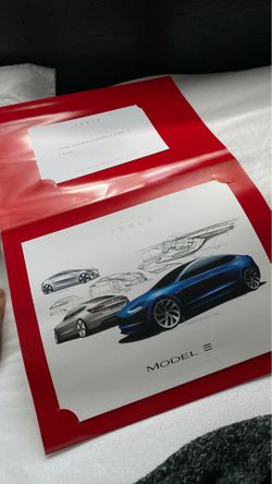 Tesla model 3 thank you reservation