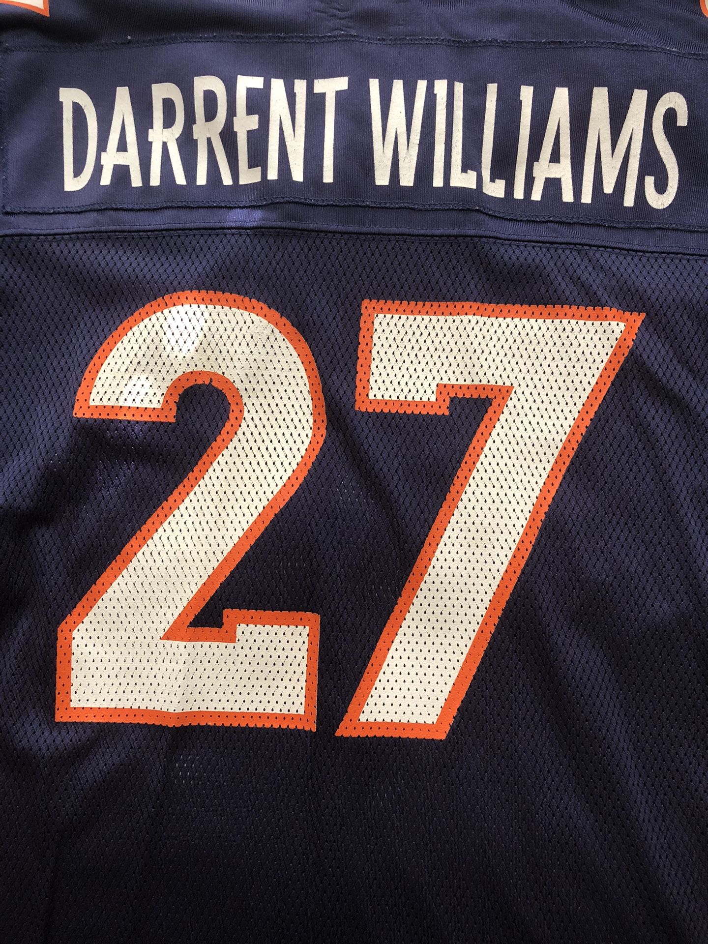 DARRENT WILLIAMS #27 2XL Broncos Jersey *Rare*