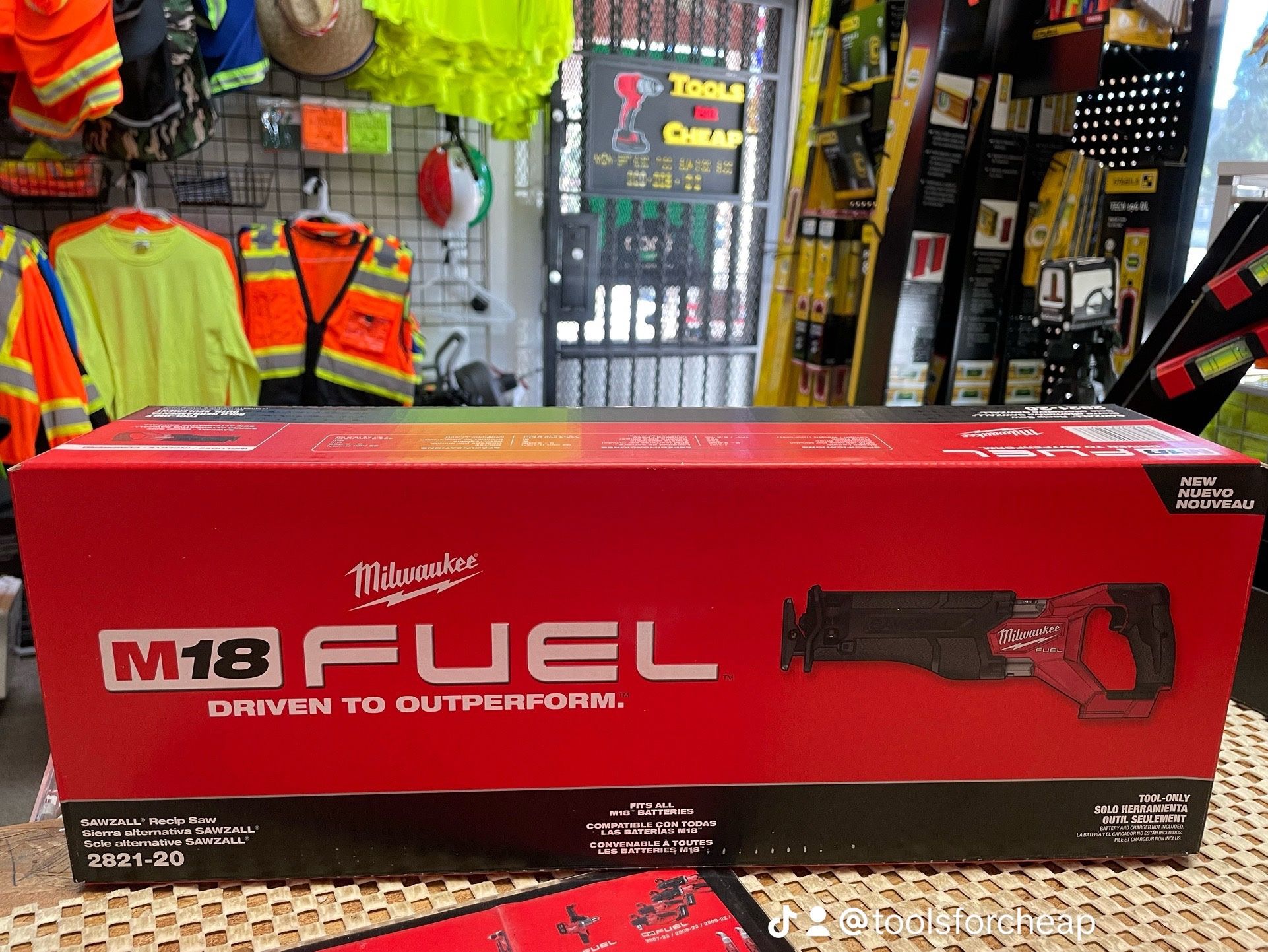 Milwaukee M18 FUEL GEN-2 18V Lithium-Ion Brushless Cordless SAWZALL Reciprocating Saw (Tool-Only) $219