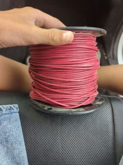 16 awg red copper wire "carol brand"