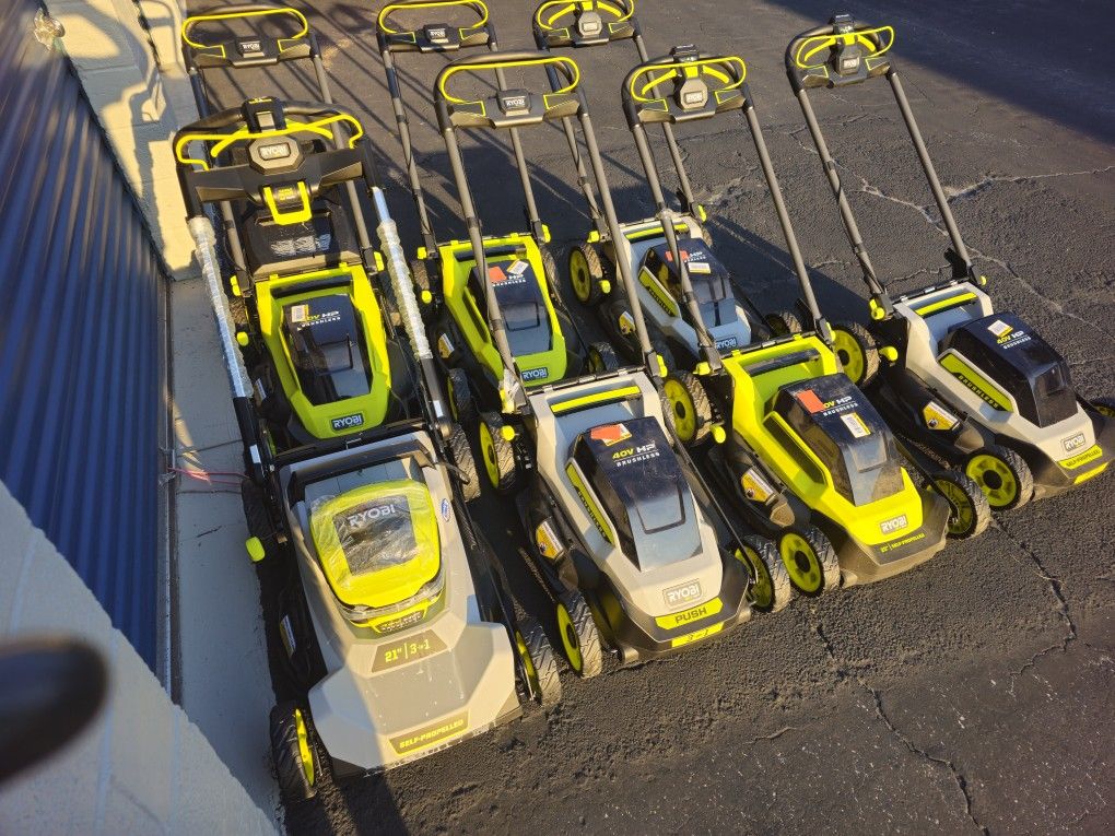 RYOBI 40V-18V LAWNMOWER